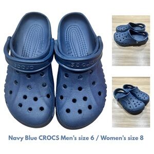 CROCS Classic Navy Blue Clogs